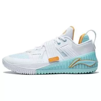 Баскетбольные кроссовки Li Ning Fury Durable Low Top мужские кроссовки белые синие ABFT019-5 44