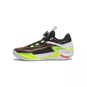 Баскетбольные кроссовки Li Ning Kids Stable Non-Slip Wear Resistance Support Low-Top Детские кроссовки Black YKBU075-7 40