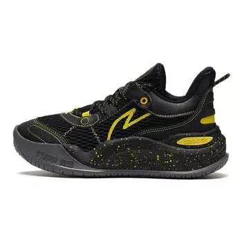 Баскетбольные кроссовки Li Ning Ray Wang с низкой поддержкой и отскоком, детские черные YKBS056-5 33