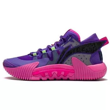 Баскетбольные кроссовки Li Ning Reverse Five 2 Low Badfive Tactical мужские баскетбольные кроссовки фиолетово-розовые ABFS003-1 41