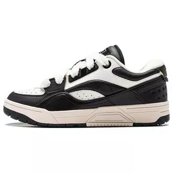 Баскетбольные кроссовки Li Ning Rsr 101 с низким верхом, амортизирующие, износостойкие, окисленные, черные, унисекс, белые ABCT041-2 36
