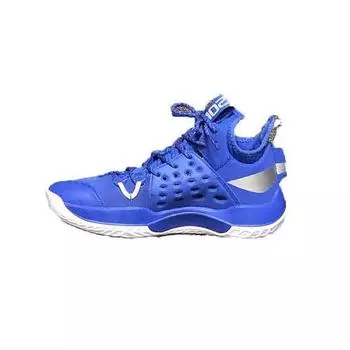 Баскетбольные кроссовки Li Ning Sonic 7, удобные, универсальные, нескользящие, прочные, среднего размера, мужские, кроссовки Duke-Blue ABAP019-7 42