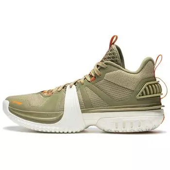 Баскетбольные кроссовки Li Ning Storm 2024 WNTR Badfive легкие, с отскоком, прочные, устойчивые, амортизирующие, противоскользящие, с высоким верхом, мужские кроссовки ABFU051-1 39