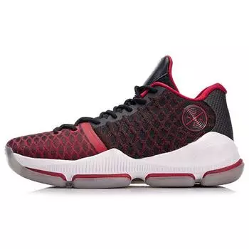 Баскетбольные кроссовки Li Ning Wade Series Professional Durable Low Top мужские кроссовки черные красные ABAN011-1 46