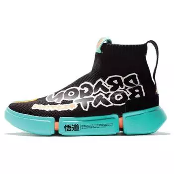 Баскетбольные кроссовки Li Ning Wade Way Retro, мужские кроссовки, черные AGWN039-4 41
