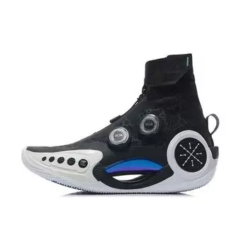 Баскетбольные кроссовки Li Ning Wow 9 Infinity High-Top женские кроссовки черные ABER002-1 35