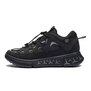Баскетбольные кроссовки Li Ning Wudao 2.3 спортивные с низкой амортизацией для детей, детские баскетбольные кроссовки черного цвета YKCR006-7 32