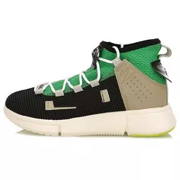 Баскетбольные кроссовки Li Ning Wudao 2 из синтетической кожи с интегрированным плетением, амортизацией, нескользящей износостойкой поддержкой AGBP042-4 34