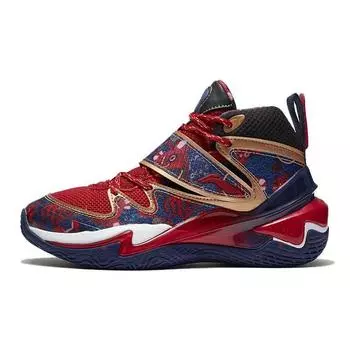 Баскетбольные кроссовки Li Ning Youth Premium 2.0 детские кроссовки черные красные YKBS002-3 40
