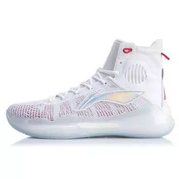 Баскетбольные кроссовки Li Ning Yu Shuai 13 мужские кроссовки белые красные ABAP031-1 41