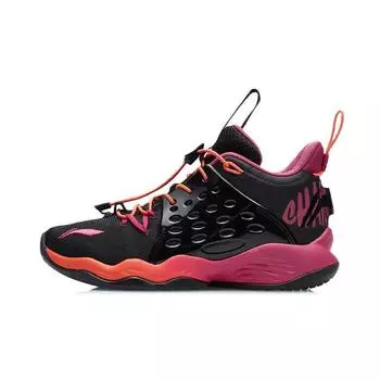 Баскетбольные кроссовки LiNing Sonic 7 High-Top, детские кроссовки Langyao-Red YKBR026-9 34