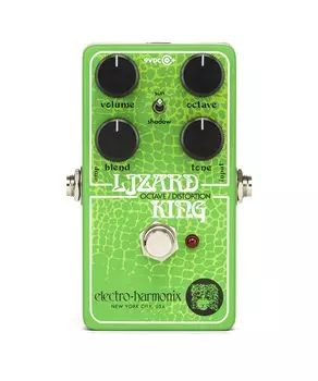 Басовый эффектор LIZARD KING Octave Fuzz BASS OCTAVE FUZZ ELECTRO-HARMONIX &