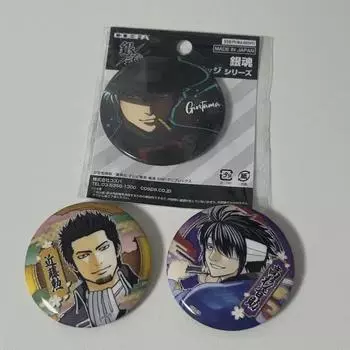 Batch) Ginhon Kintoki Shinsuke Kondo Can Badge