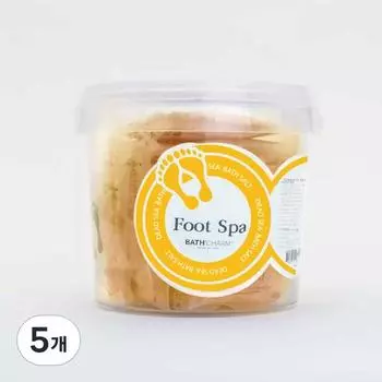 Bath Charm Foot Spa Ванночка для ног Лимон 25р, 750г, 5 шт.