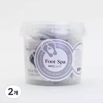 Bath Charm Foot Spa Ванночка для ног Натуральная 25р, 750г, 2 шт.