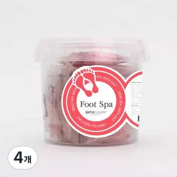 Bath Charm Foot Spa Ванночка для ног Роза 25р, 4 шт., 750г