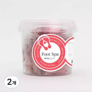 Bath Charm Foot Spa Ванночка для ног Роза 25р, 2 шт., 750г
