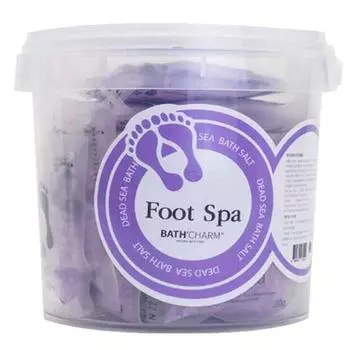 Bath Charm Foot Spa Ванночка для ног Лаванда, 750г, 1 шт.