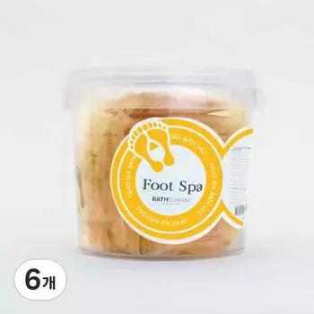 Bath Charm Foot Spa Ванночка для ног Лимон 25р, 750г, 6 шт.