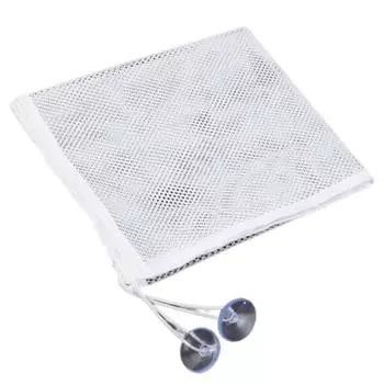 Bath Toy Organizer Hanging Mesh Large Capacity Storage Bag Portable Wear-resistant Toys Sack Shower Accessories with Lanyard Kid