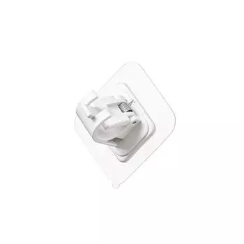 Bathroom Kitchen Self Adhesive Window Curtain Rod Clip Living Room Nail-free Puncture-free Towel Rods Holder Clamp