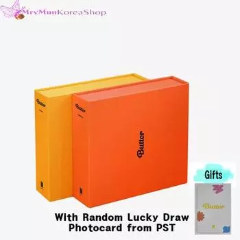 Баттер-альбом BTS с Luckydraw