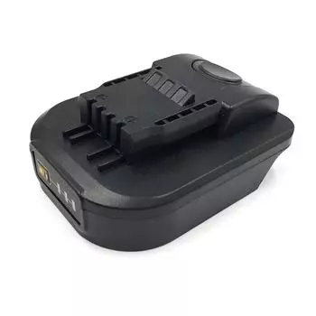 Battery Converter Overcharge Protection Reusable Electric Tool Adapter чёрный