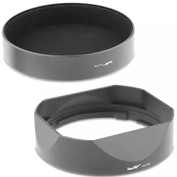 Bayonet Square Metal Dedicated Lens Hood for Fujifilm Fujinon XF R LMOIS Lens and FujinonXF 14mm R Lens with XT30 XT4 Camera with Hood Metal