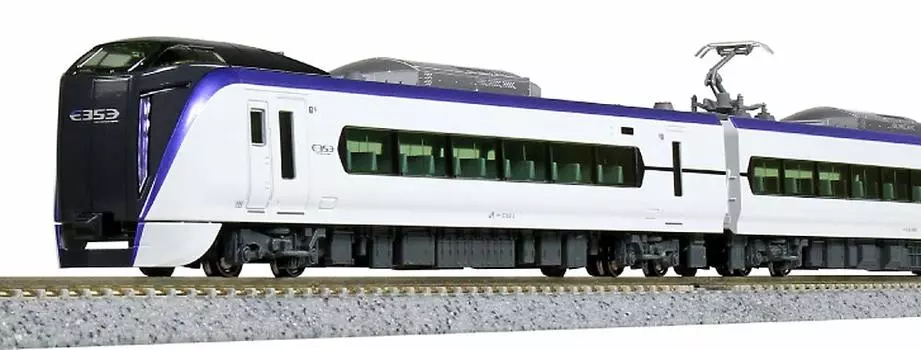Базовый комплект KATO N gauge E353 серии Azusa/Kaiji 4-вагонный 10-1834