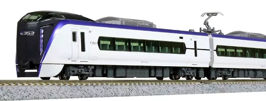 Базовый набор 4-х автомобильных датчиков KATO N серии E353 AzusaKaiji 10-1834