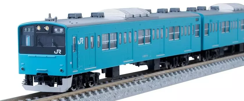 Базовый набор для модели поезда Keiyo Line серии N Gauge JR 201 от TOMIX 98811