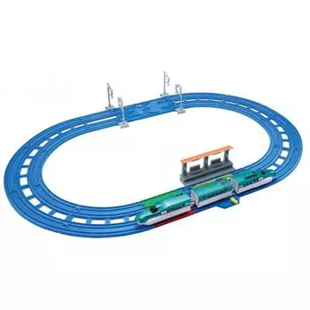 Базовый набор TAKARA TOMY Plarail Lane Cross E5 Series Shinkansen Hayabusa Ш290 x В230 x Г125 мм