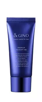 BB-крем Premium Face Art BB 30 г SPF47 Коррекция цвета кожи Уход за кожей Поглощение кожного сала и GINO Men s PA+++