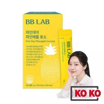 [BB Lab] Fine Day Pineapple Enzyme 30 палочек / Пробиотики / Клетчатка 1 box (30stick)