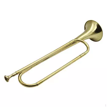 BB Trumpet Professional Portable с мундштуком Marching Bugle Brass Music Instrument for