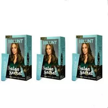 BBBLUNT HAIR COLOR SALON SECRET HIGH SHIN CREME Краска для волос (МЕДОВЫЙ СВЕТЛО-ЗОЛОТИСТО-КОРИЧНЕВЫЙ)- 300 г