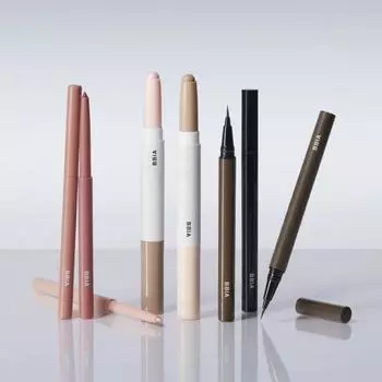 BBIA AI Edition набор из 3 предметов: гелевая подводка для глаз Auto Gel Eyeliner + тонкая подводка-карандаш Pen Eyeliner Slim + карандаш Last Contour Stick, 16 оттенков Cool Beige_S2 Deep Taupe S | 01 Теплая деталь