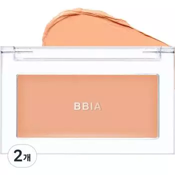 BBIA Готовые к использованию румяна Downy Cheek 3,5 г, 03 Downy Apricot, 2 шт.