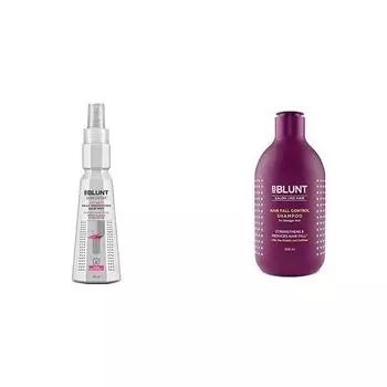 BBlunt Hot Shot Heat Protection Mist 150 мл | Шампунь против выпадения волос с гороховым протеином и кофеином 300 мл