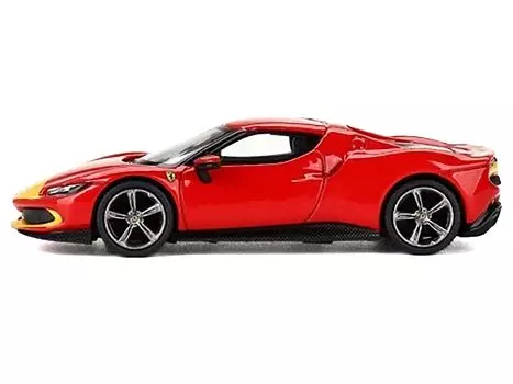 BBR МОДЕЛИ Ferrari 296 GTB Asset Fiorano Rossa Corsa Готовый продукт 1/64 (красный)