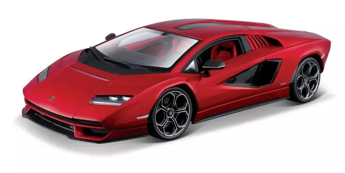 Bburago Lamborghini Countach LPI Red Mini Car Diecast Car Complete Product RD 1/24 800-4 18-21102