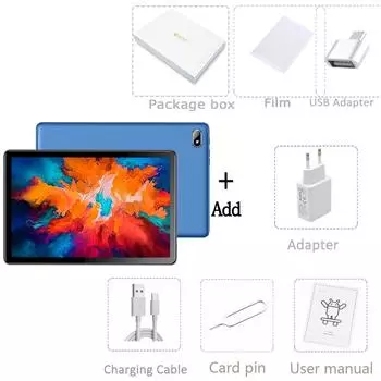 BDF G15 10,1 дюйма, 8 ГБ + 256 ГБ, Android12, планшетный компьютер, 3G/4G LTE/5G/WIFi Standard version синий