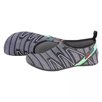 Beach socks shoes men s and women s water parks wading outdoor river swimming shoes soft shoes non-slip and anti-cut barefoot skin shoes S [Size 34-35]