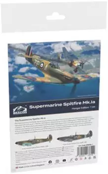 Beacon Models Hanger Edition Supermarine Spitfire Plastic Model BMK011 1/144 Mk.1a