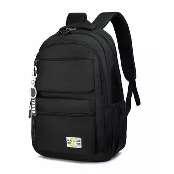 Bear Fashionable Letter Pattern Men Large Capacity Backpack For Commuting