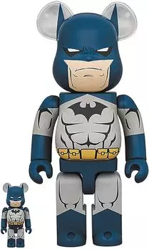 Bearbrick BATMAN HUSH Высота BE@RBRICK (БЭТМЕН Вер.) 100% и 400% приблизительно. 70мм/280мм
