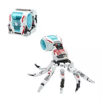 BEASTBOX 52TOYS BB-44 OLDONE Игрушка-трансформер Старик Трансформируется из кубика в осьминога, игрушки-трансформеры Окрашенная, очень подвижная фигурка Меха