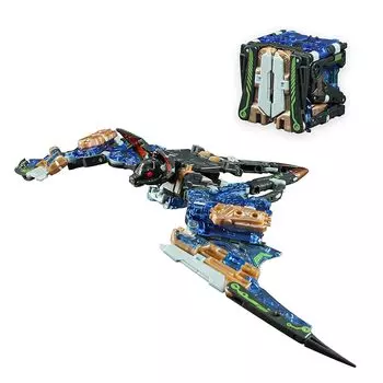 BEASTBOX 52TOYS BB-64 RADIOHEADAR СПЕЦИАЛЬНАЯ бонусная версия. «Radio Header Bonus Ver.» Деформированная игрушка «радар» Трансформируется из куба в летучую мышь, игрушки-трансформеры Окрашенный