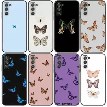 Красивый чехол для телефона с узором бабочки для SamSung Galaxy s6 s7 S8 S9 S10E S20 S21 S5 S30 Plus S20 fe 5G Lite Ultra Edge Galaxy S30