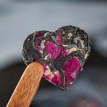 Beauty Heart Shape Rose Puerh Сырой чай, китайский чай пуэр высокого качества, 500 г